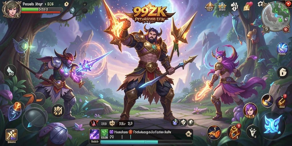 Menampilkan petualangan seru dalam dunia RPG