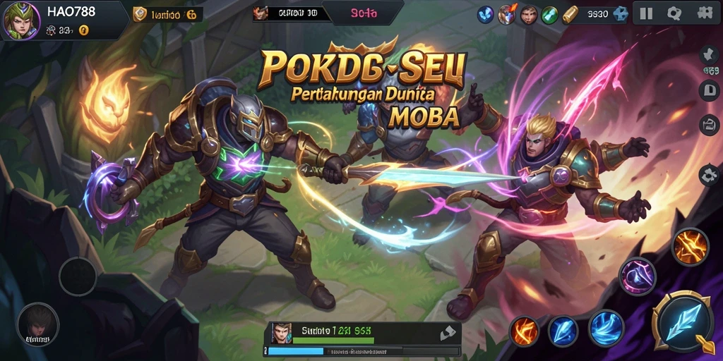 Tangkapan layar gameplay HAO788 yang penuh aksi dan strategi.