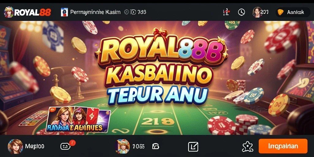 Tampilan utama gameplay ROYAL88 yang menarik dan interaktif.